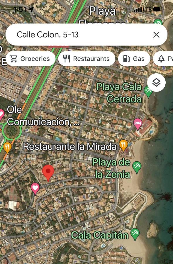 Orihuela Costa 2-Bedroom 1-Bath Renovated Vacation Rental On La Zenia Beach Esterno foto